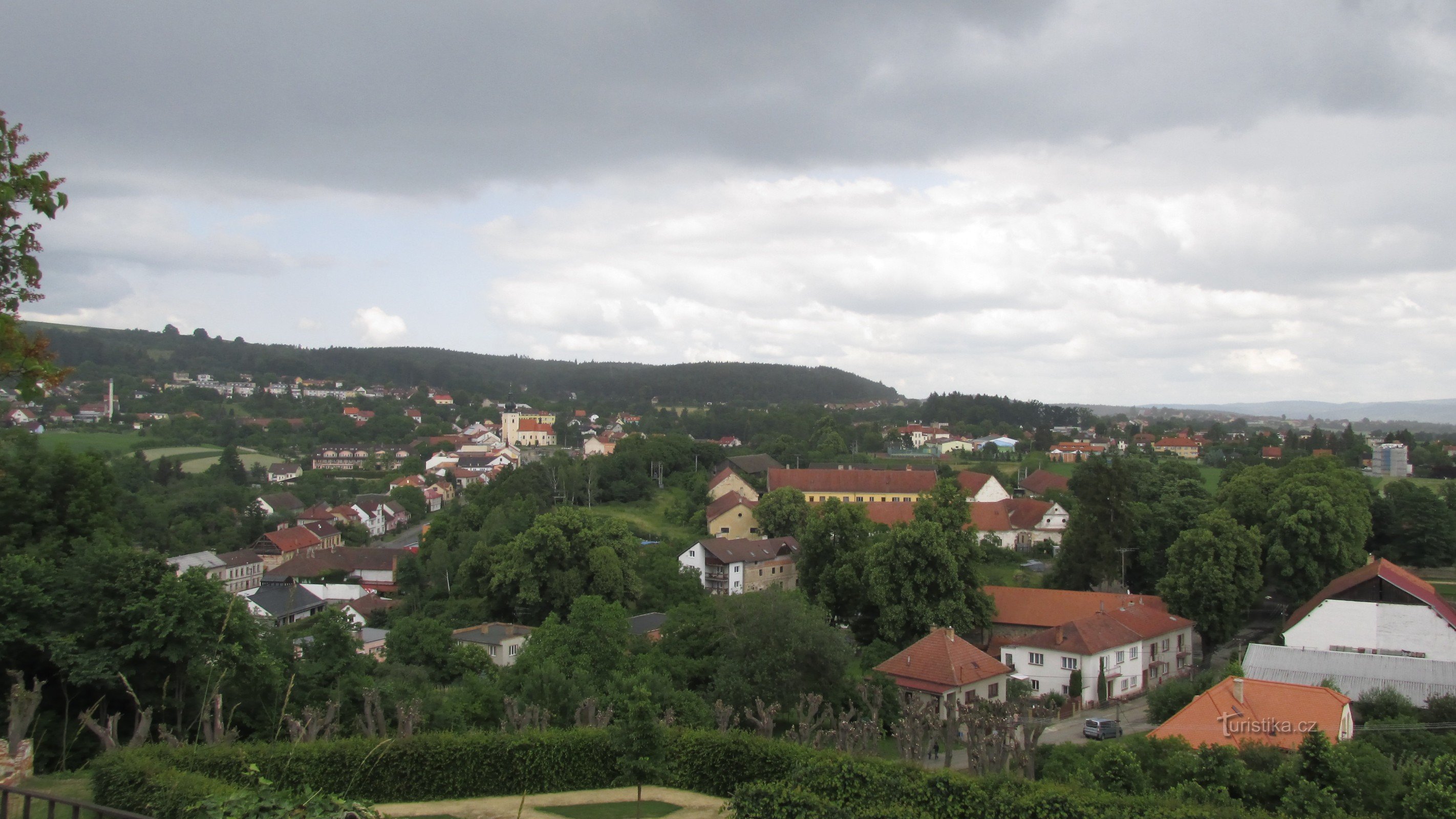 Kunštát - w herbie trzech pasków