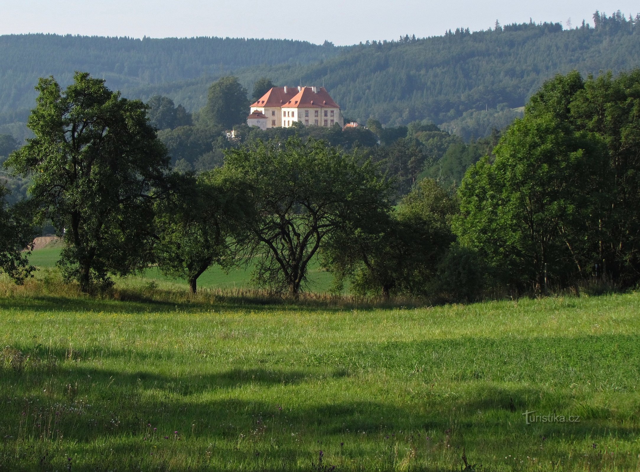 Kunštát - complexe du château