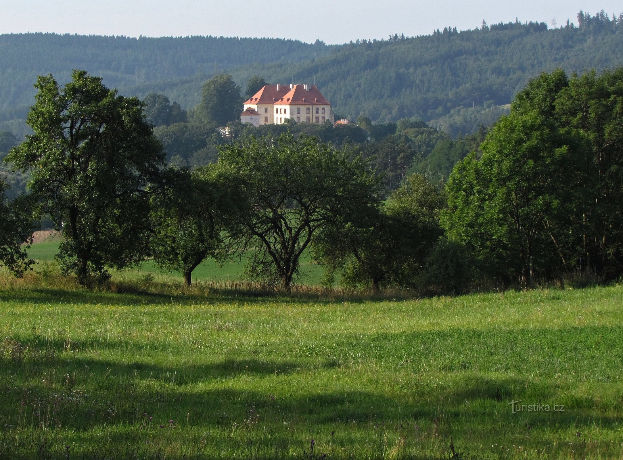 Kunštát - zámecký areál