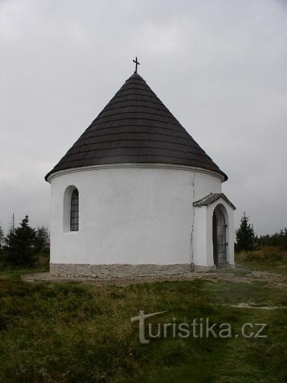 Παρεκκλήσι Kunštát από τα νότια