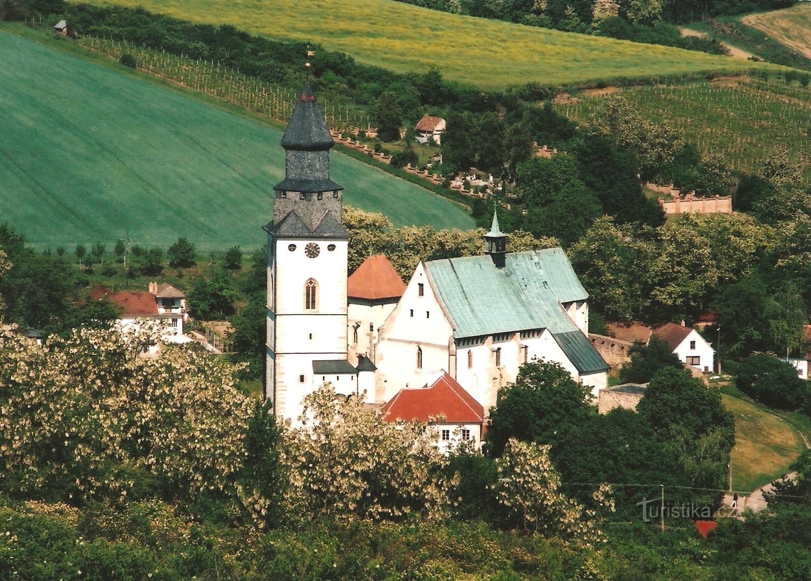 Kurdějov - Kyrkan St. Johannes Döparen