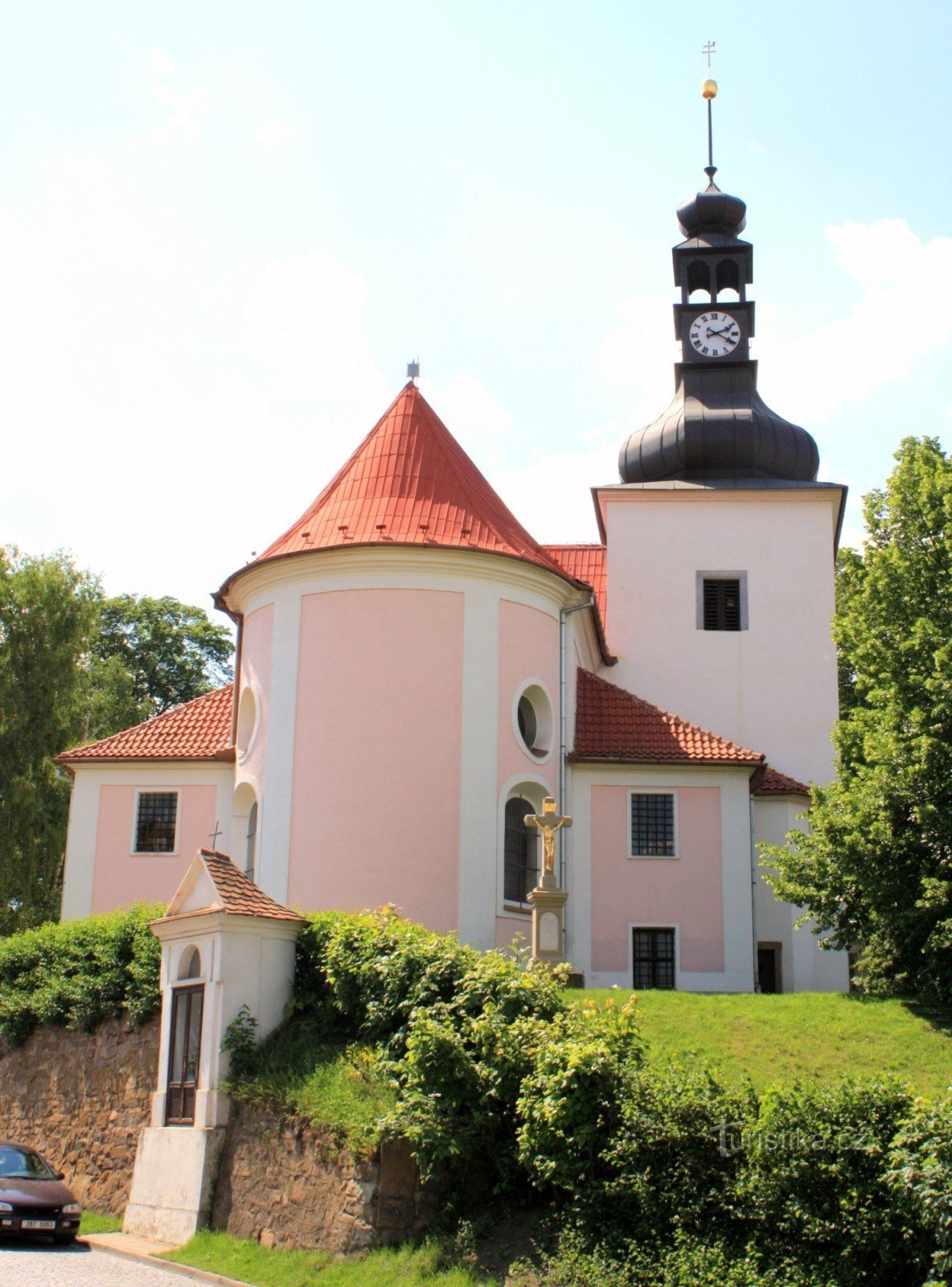Kurim - kyrkan St. Maria Magdalena