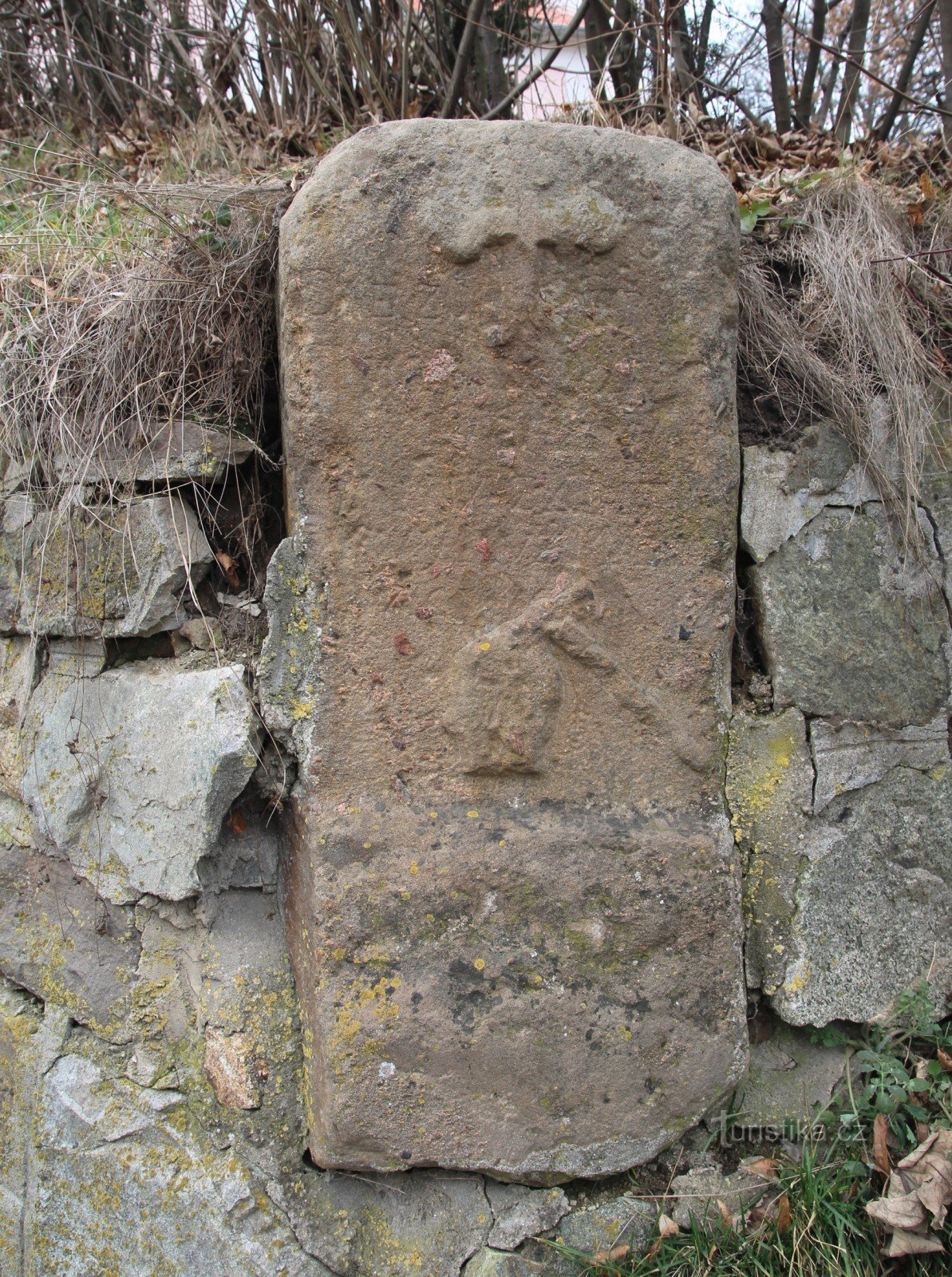 Kuřim - piedra de la reconciliación