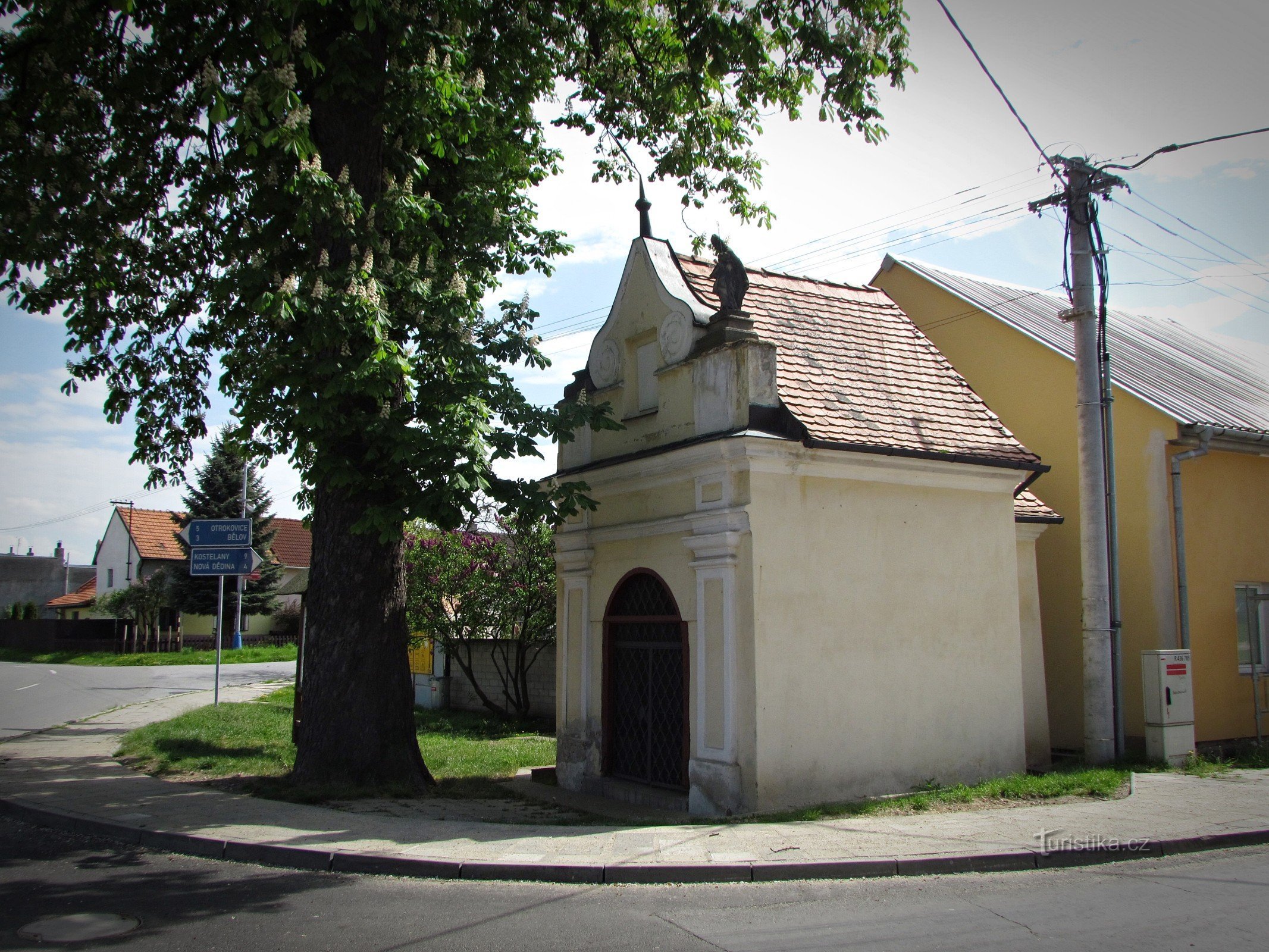 Kvasice - kaple Panny Marie Pomocné