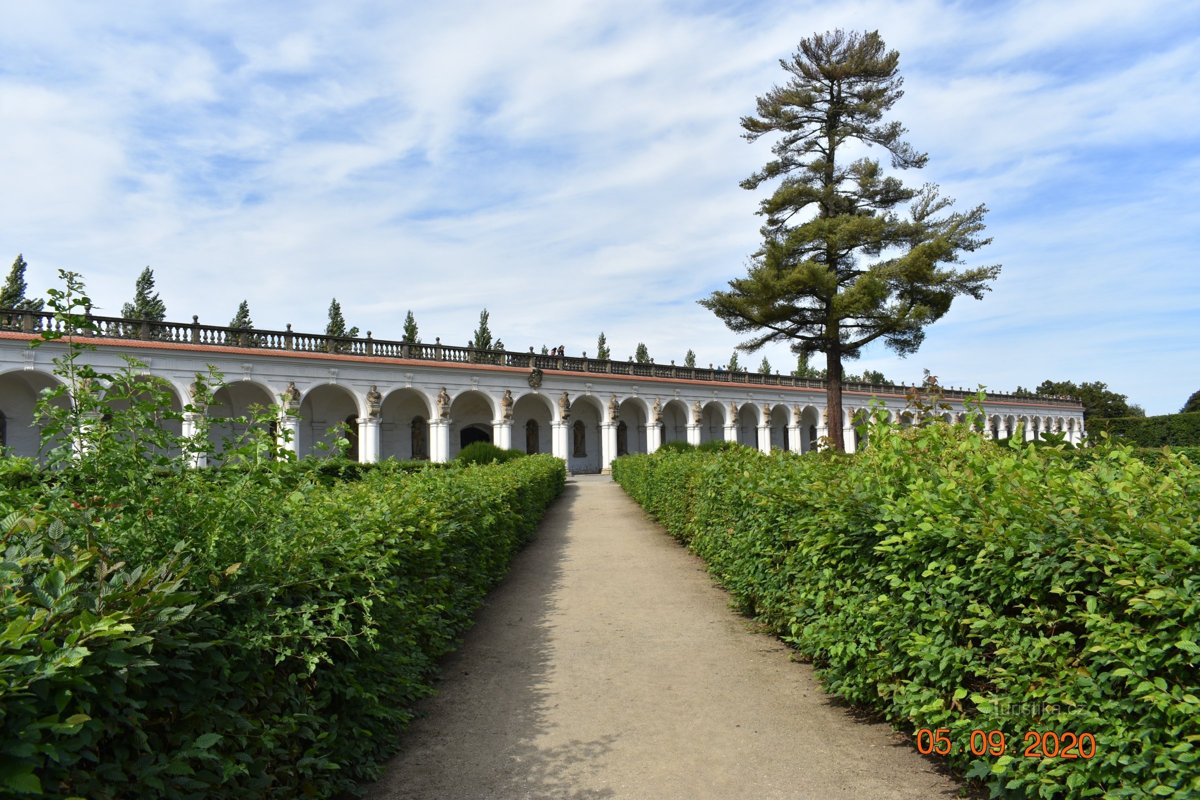 Flower Garden (Libosad) in Kroměříž