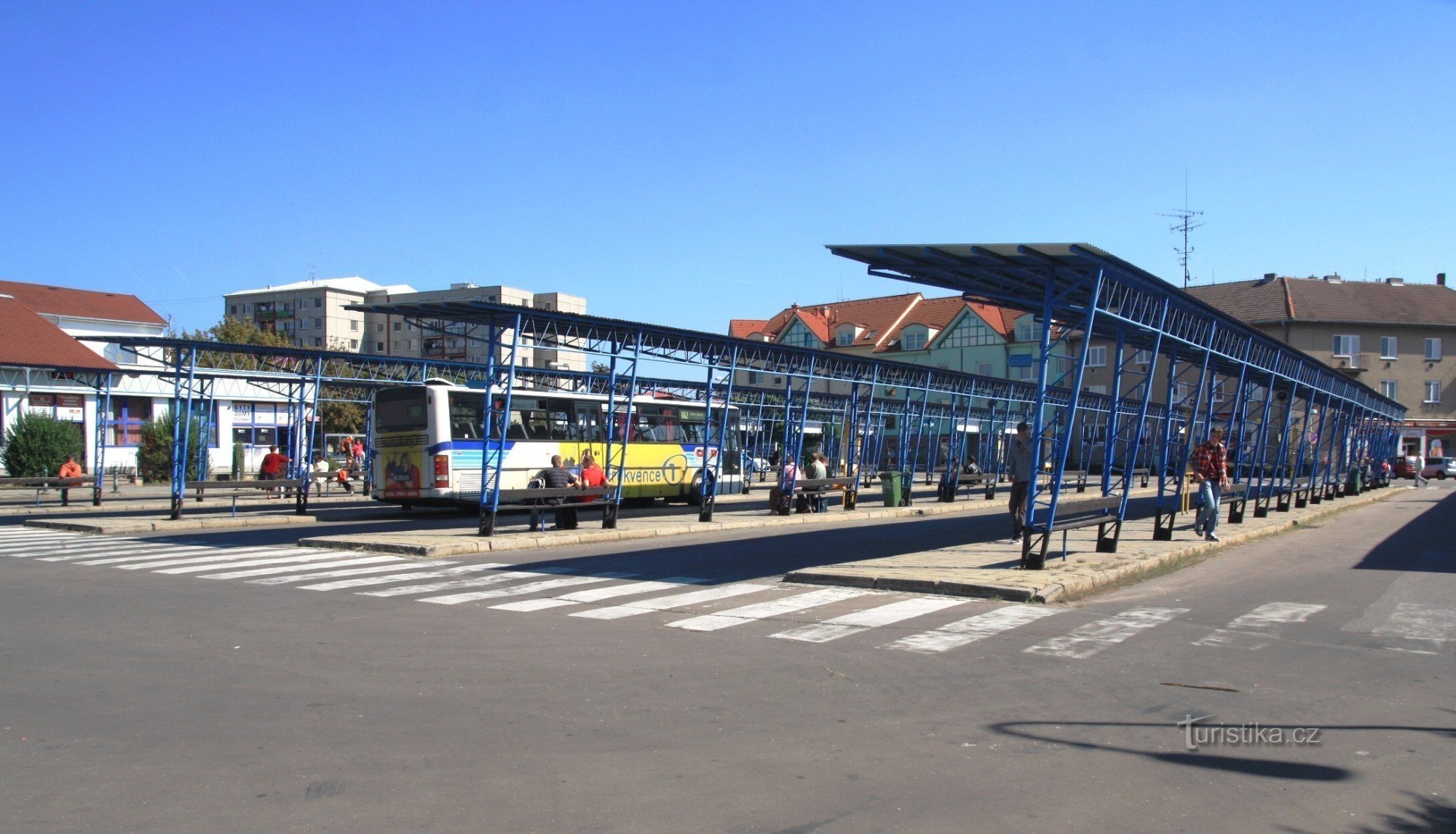 Kyjov - estação de ônibus