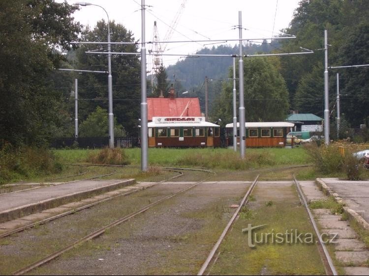 Kyjovice - Porubka: Smyčka tramvaje č.5