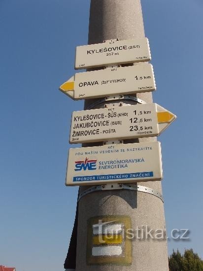 Đường sắt Kylešovice: Chi tiết về ngã ba đường sắt Kylešovice.