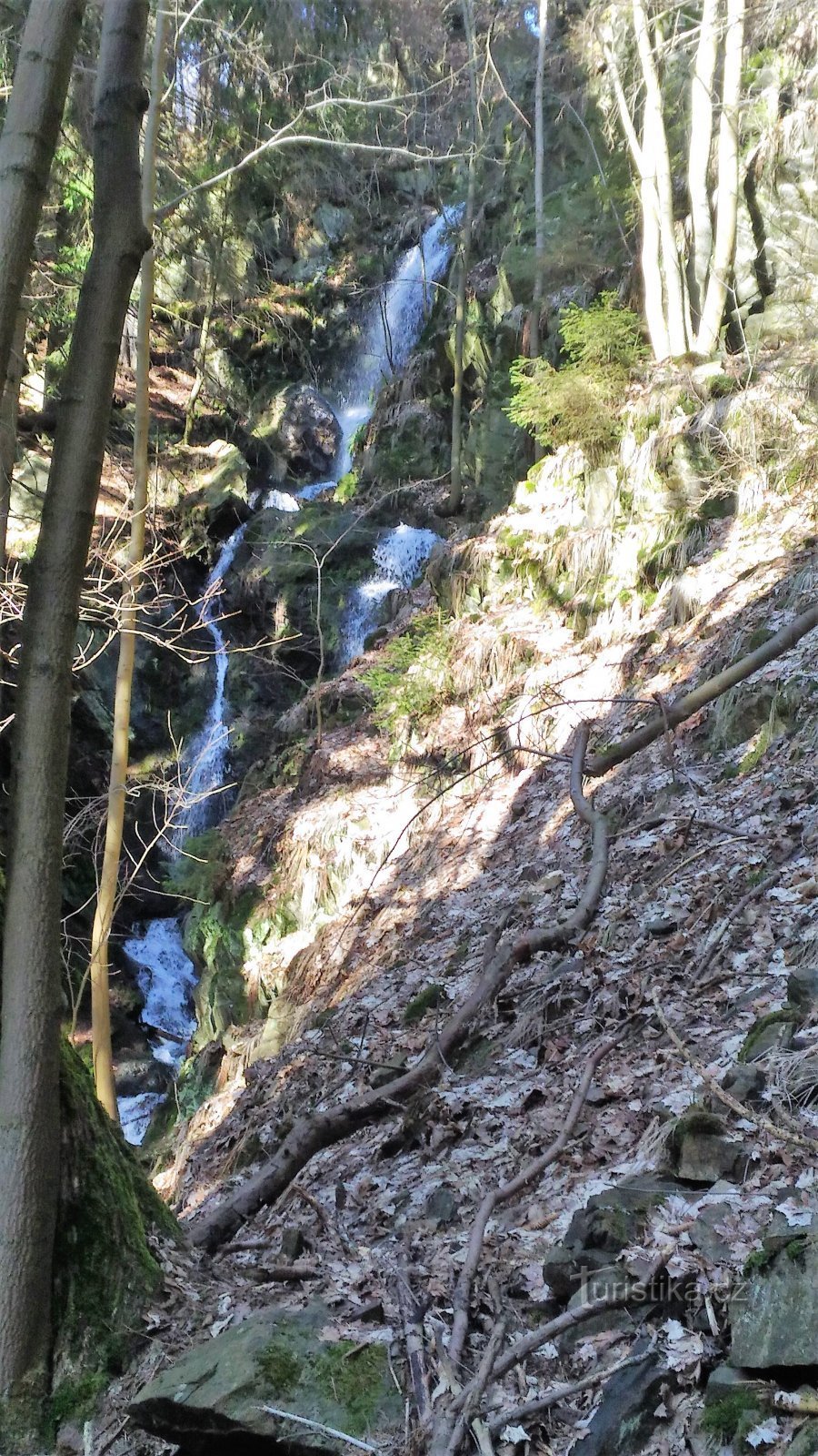 Cachoeira Kýšovick – a cachoeira mais alta das Montanhas Ore.