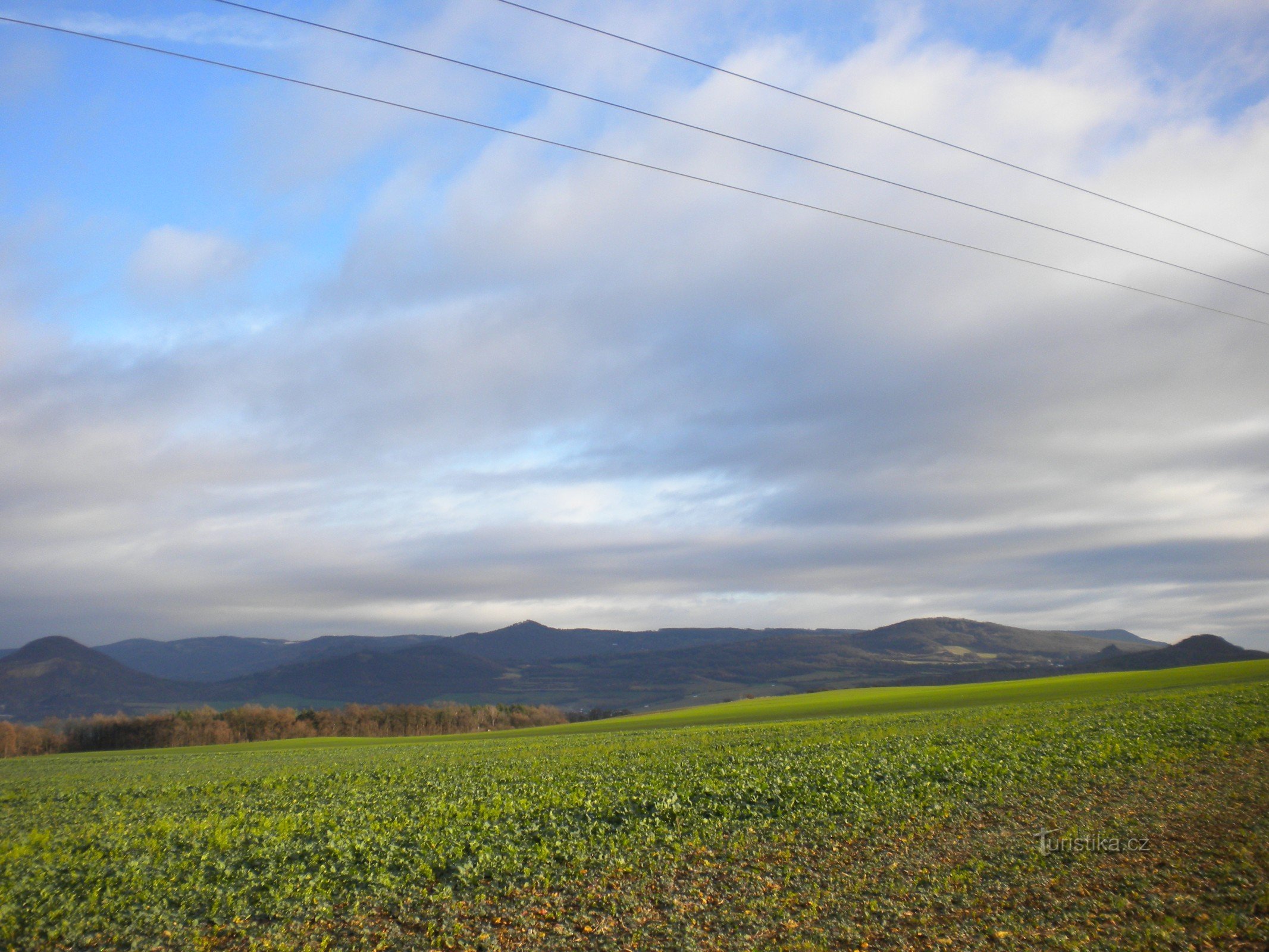 Valle del Elba desde Dobraj