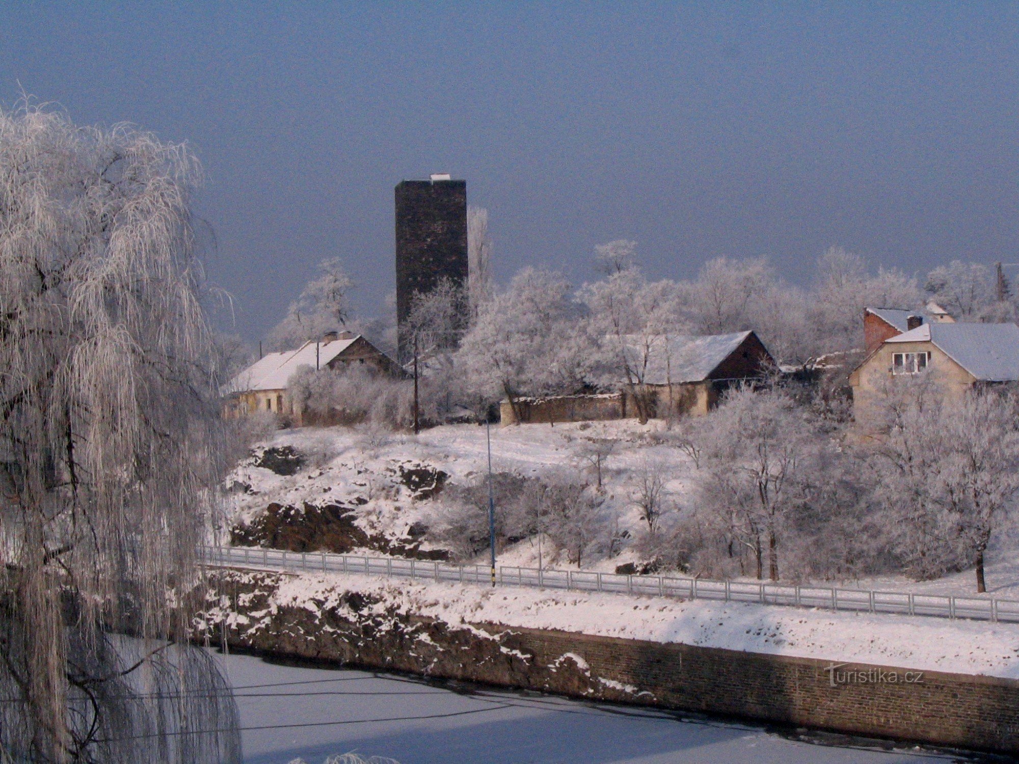 Ladova winter onder Práchovna