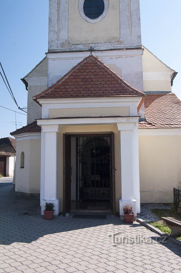 Lančov - Kyrkan St. Maria Magdalena