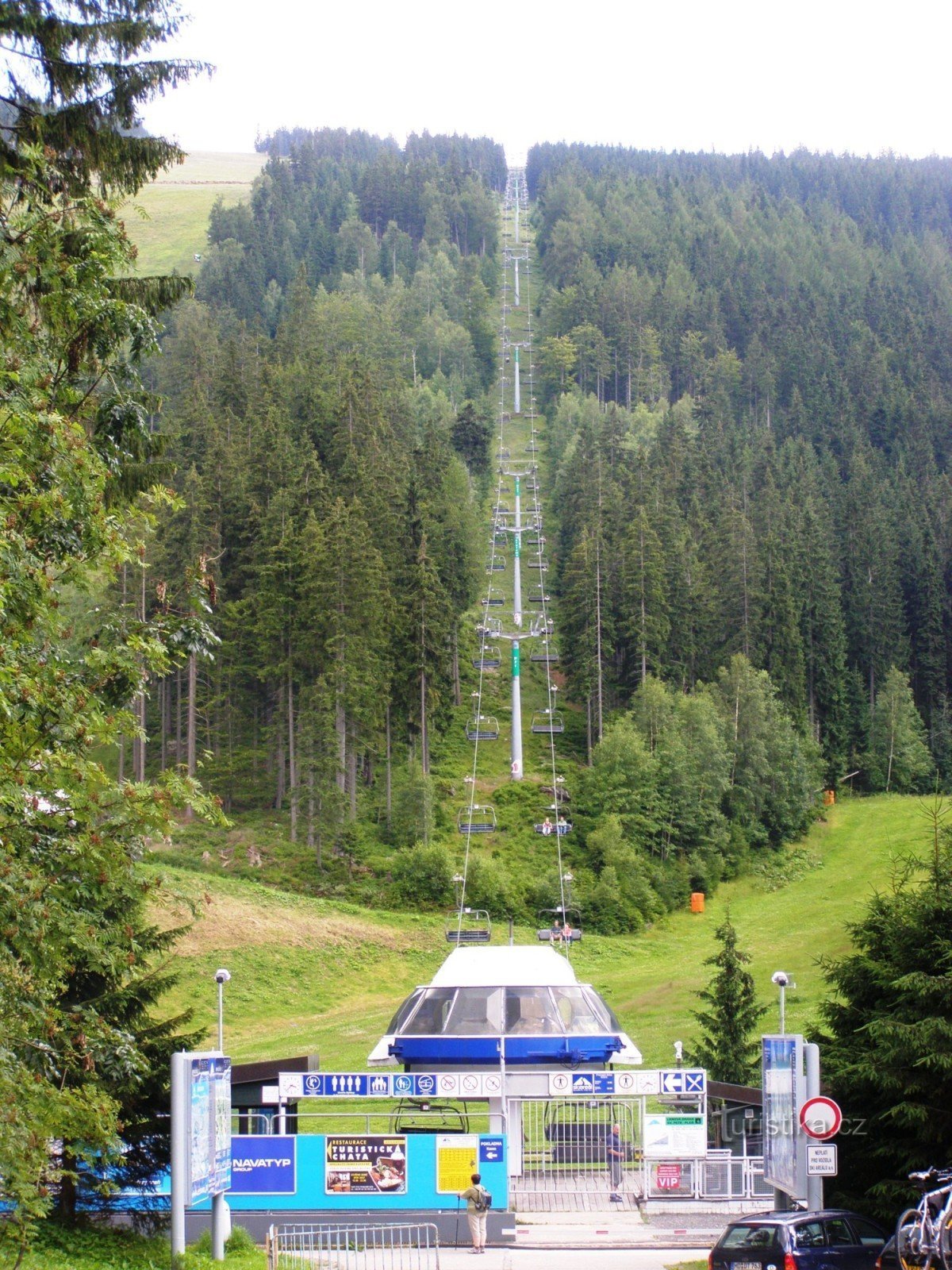 teleférico a Pláň