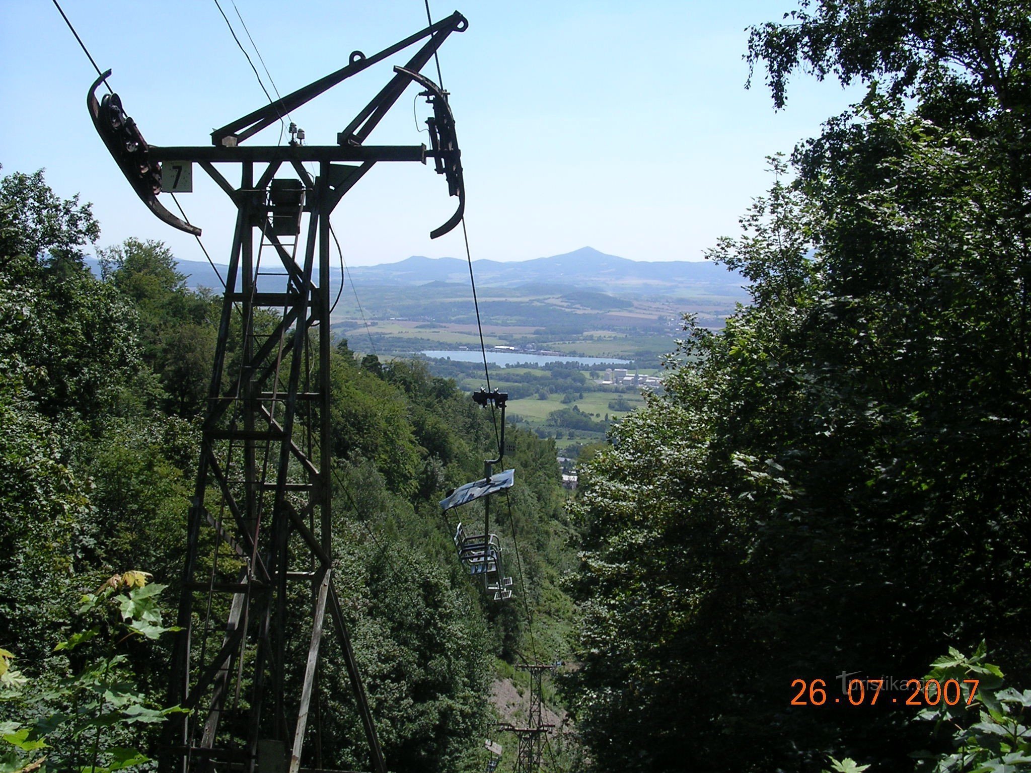 teleférico a Komáří Vížek