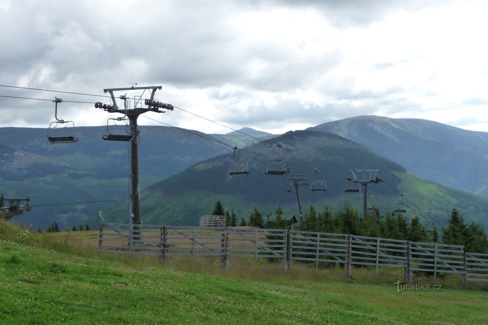 Seilbahn nach Medvědín