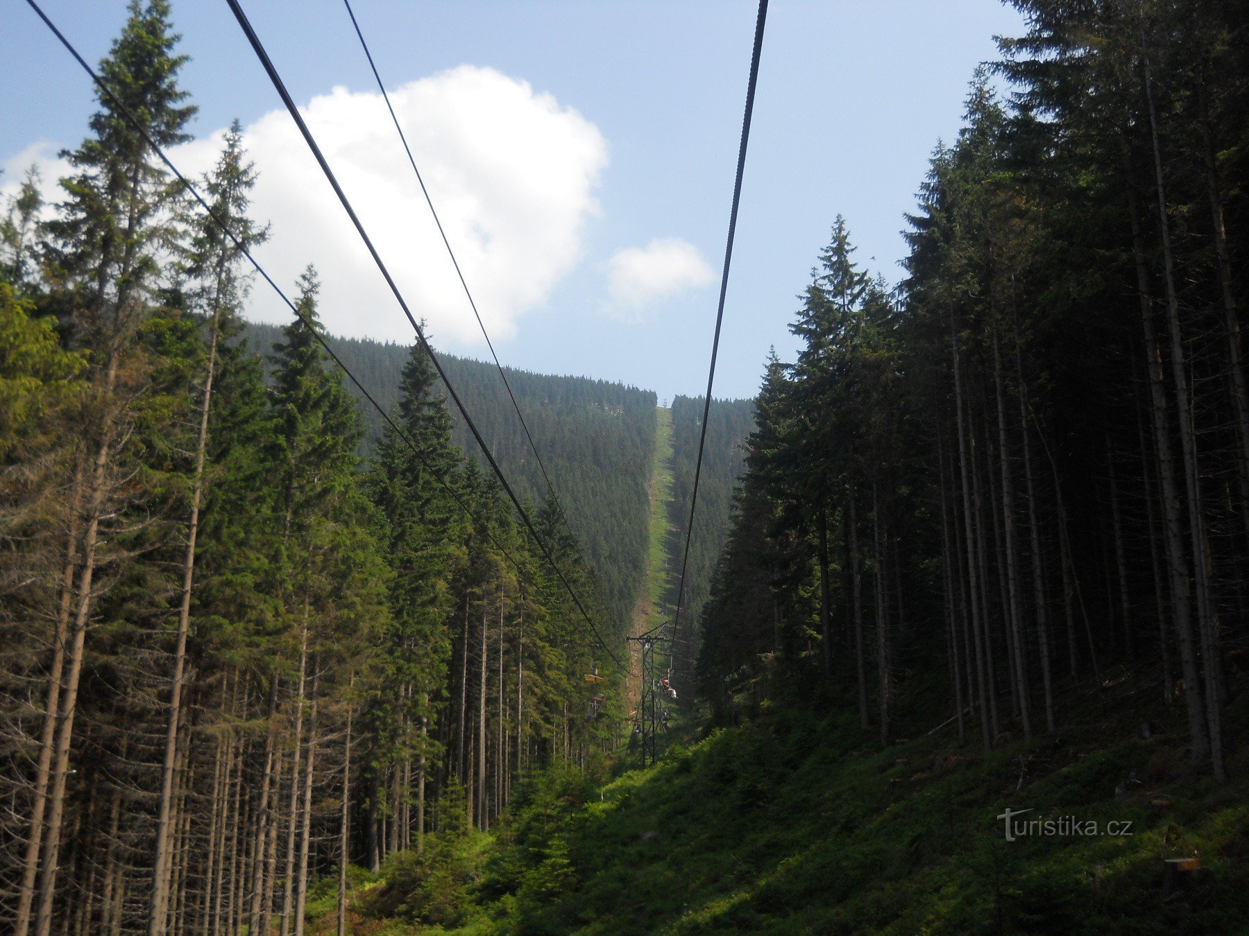 Cable car to Růzová hora