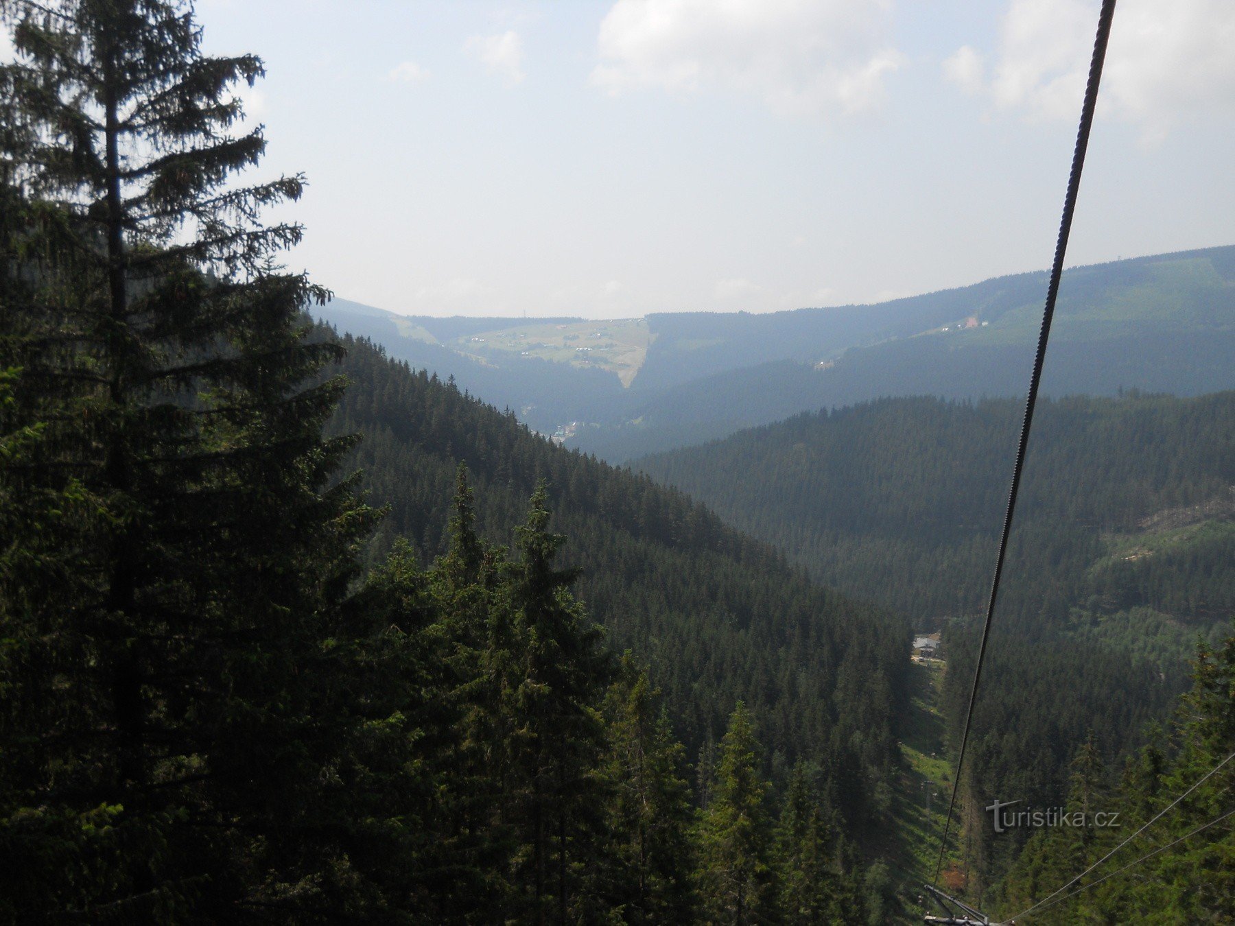 Seilbahn auf Růzová hora