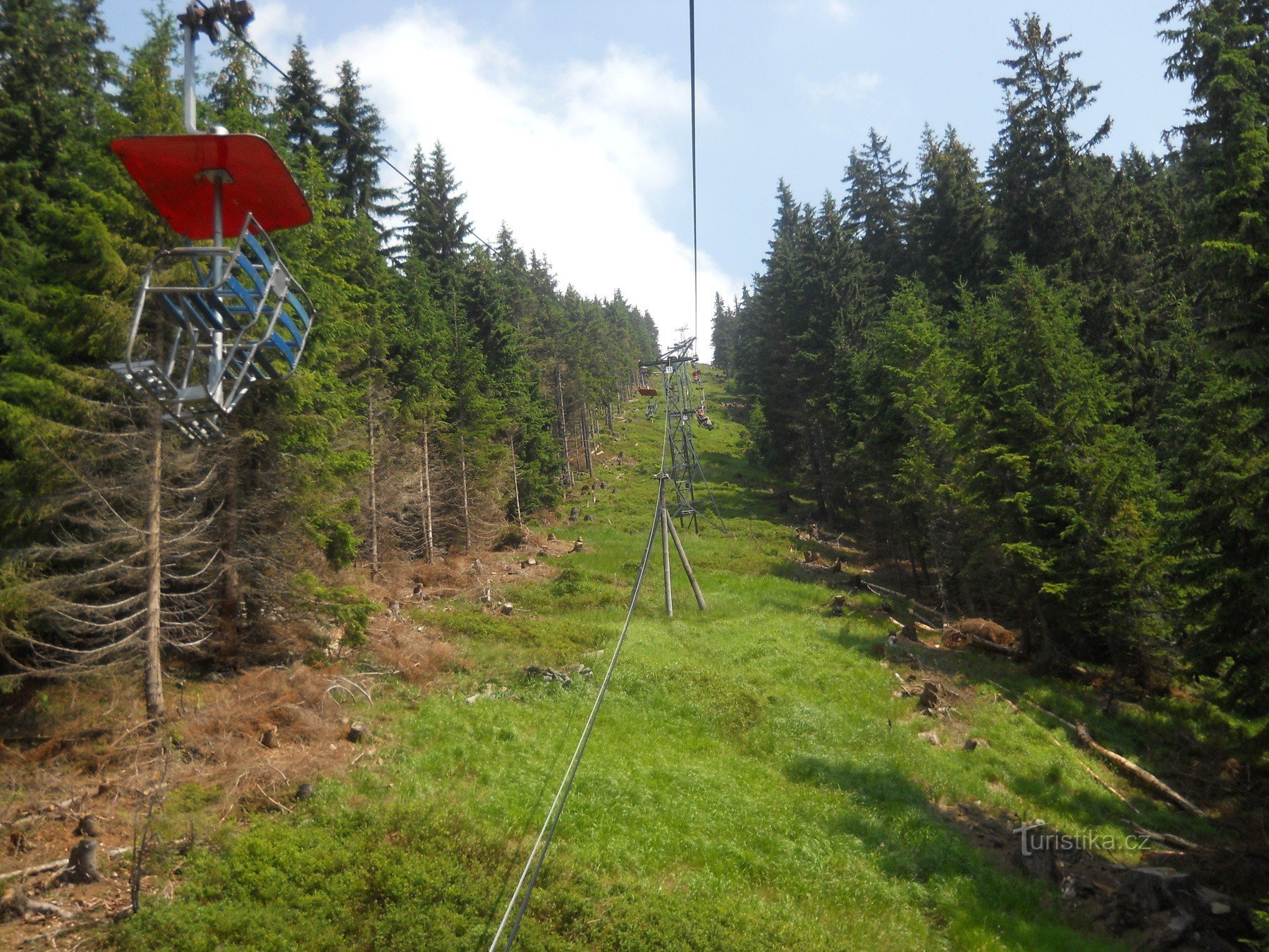 Seilbahn auf Růzová hora