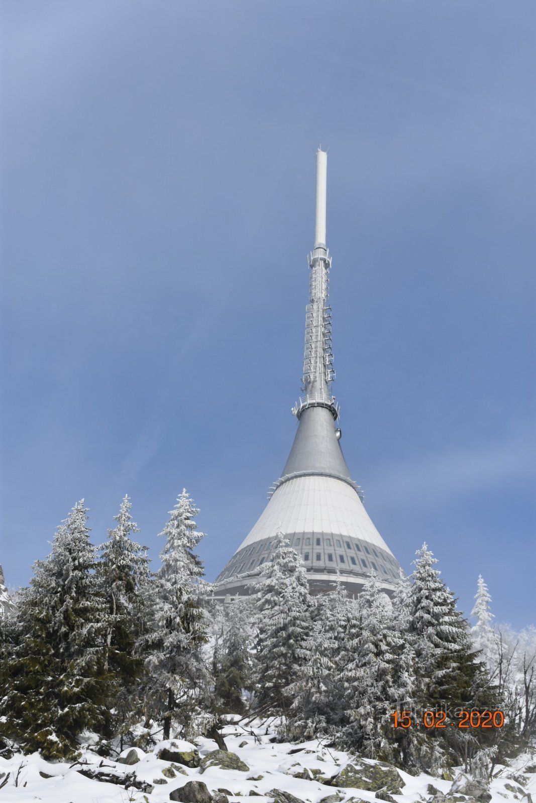 Téléphérique à Ještěd pour