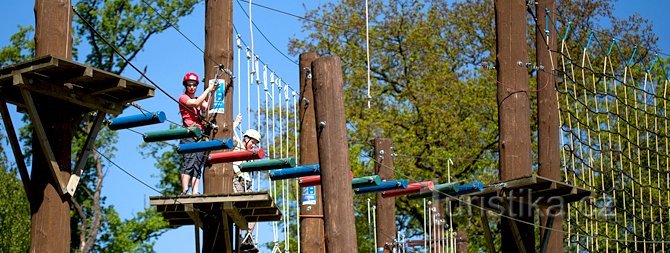 Parco dell'adrenalina della corda