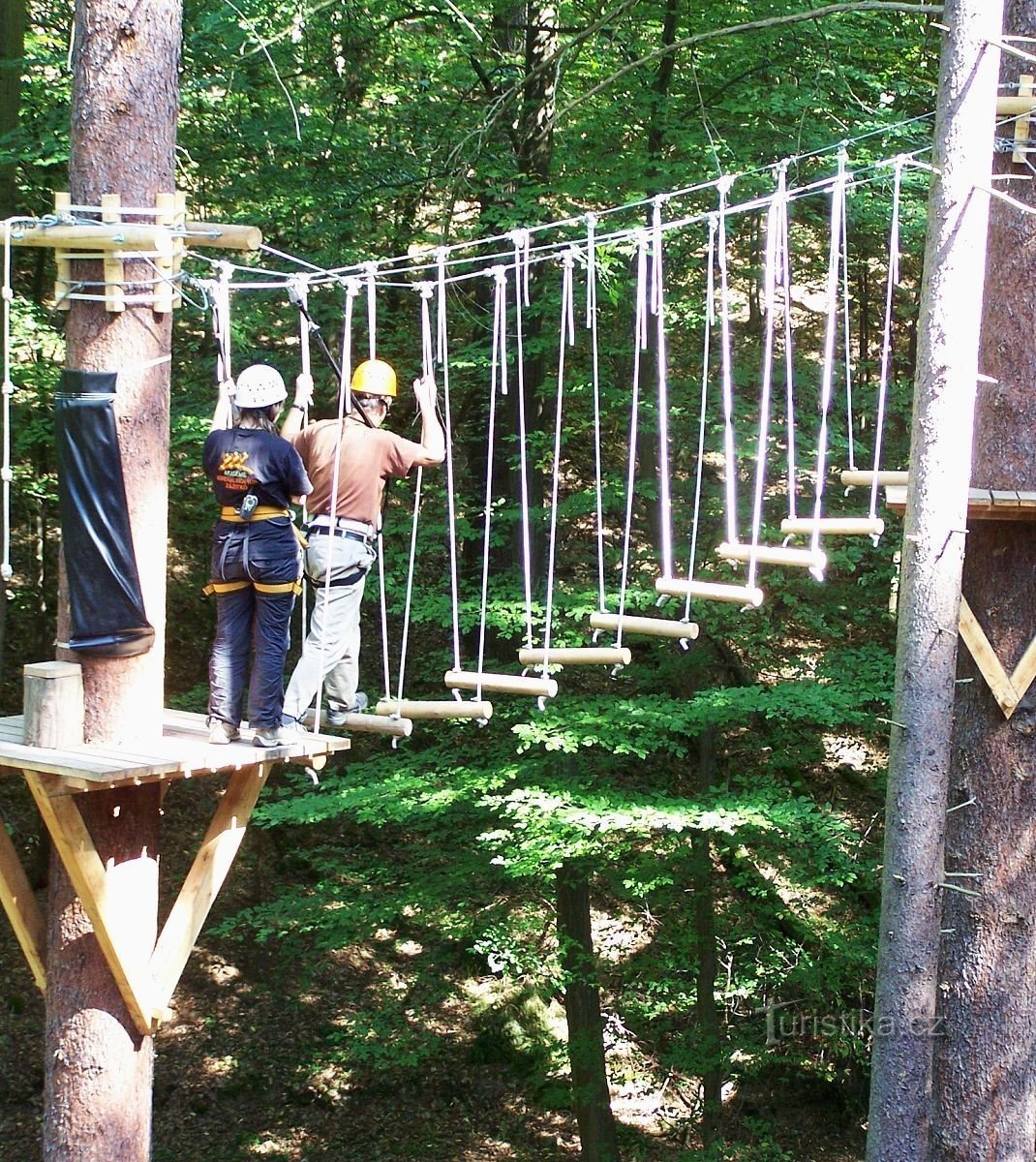 Slapy rope park