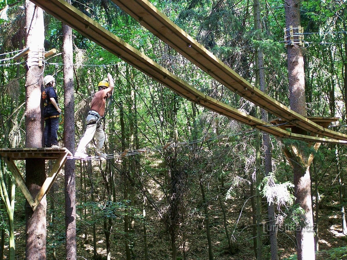 Slapy rope park