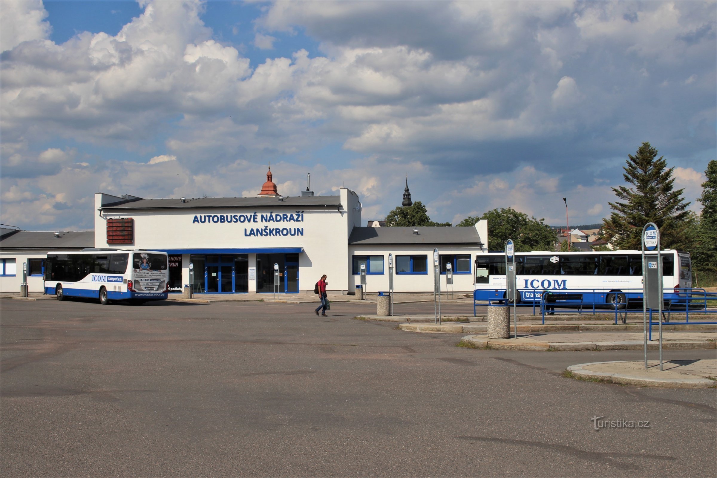 Lanškroun - dworzec autobusowy