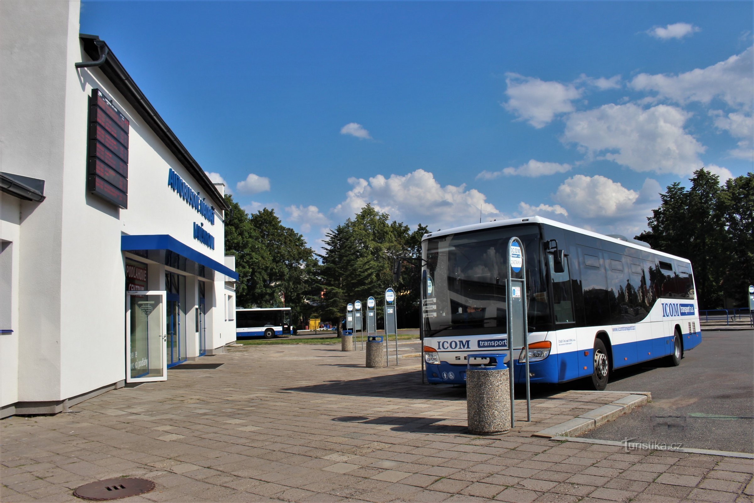 Lanškroun - stație de autobuz