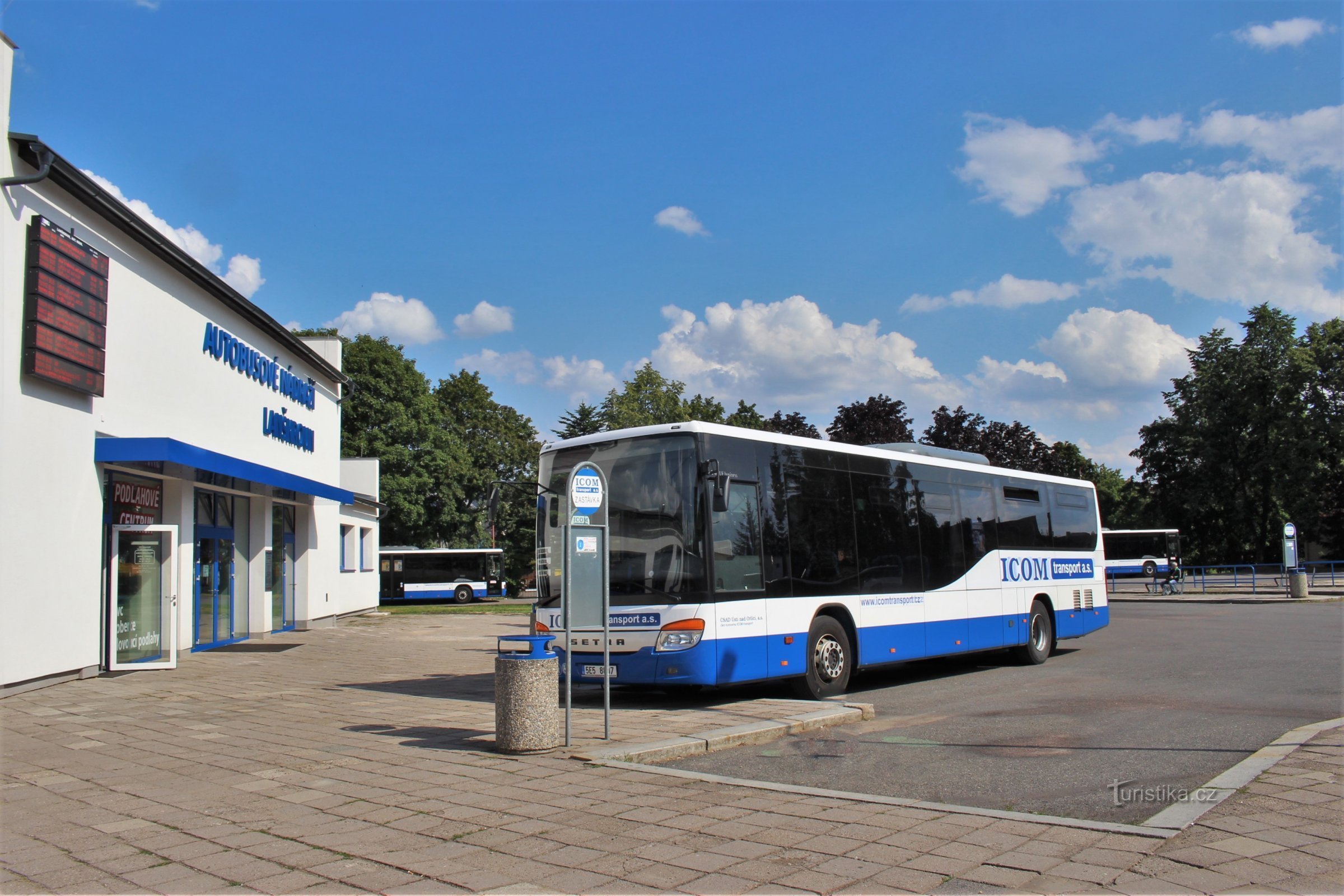 Lanškroun - dworzec autobusowy