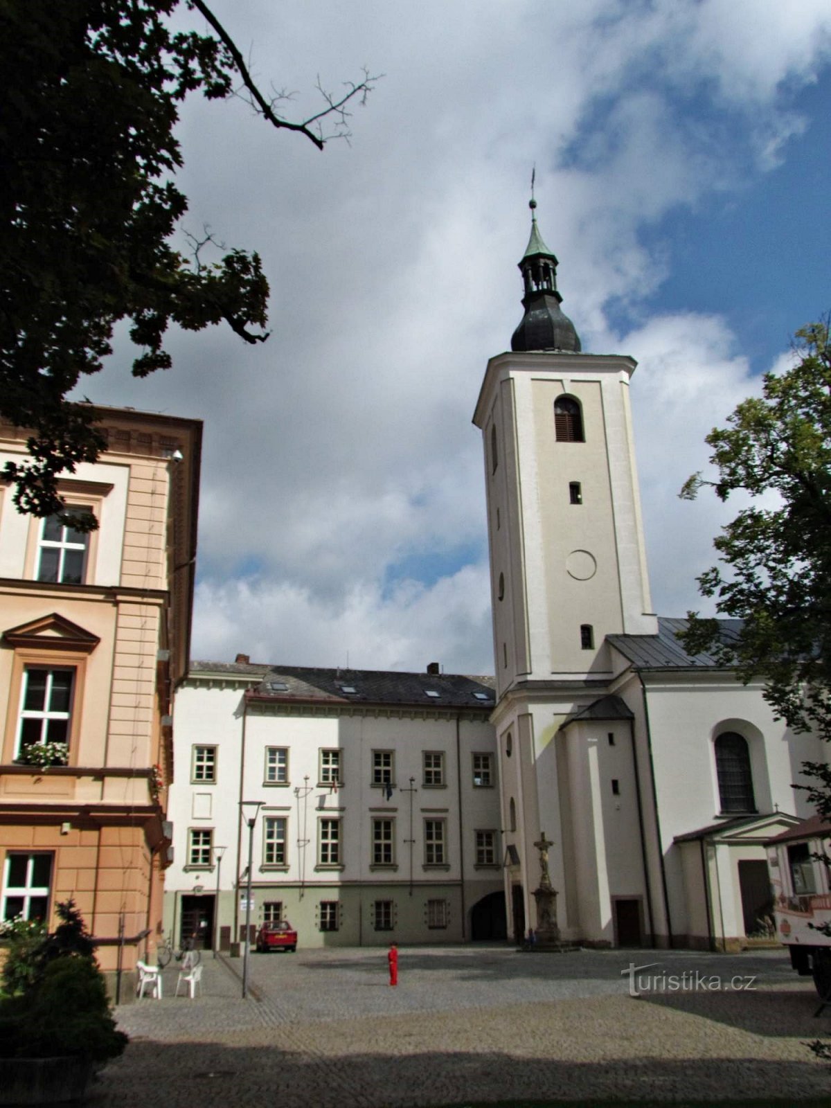 Lanškroun - A. Jiráska square