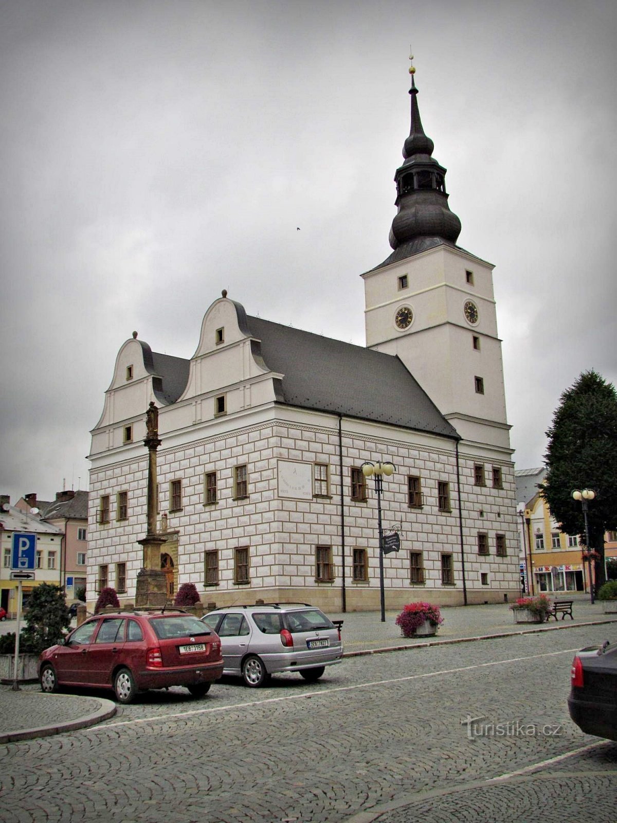 Lanškroun - Praça JMMark