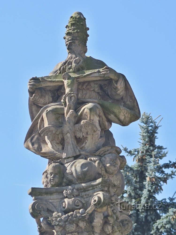 Lanškroun - colonne de la Sainte Trinité