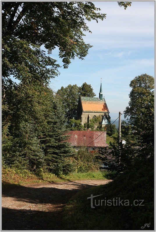 Lanšperk, chapel