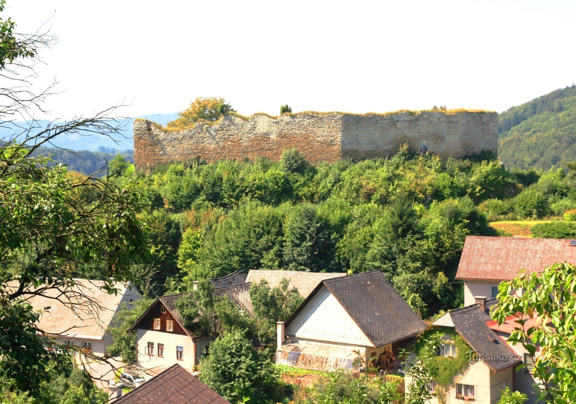 Lanšperk - zřícenina hradu