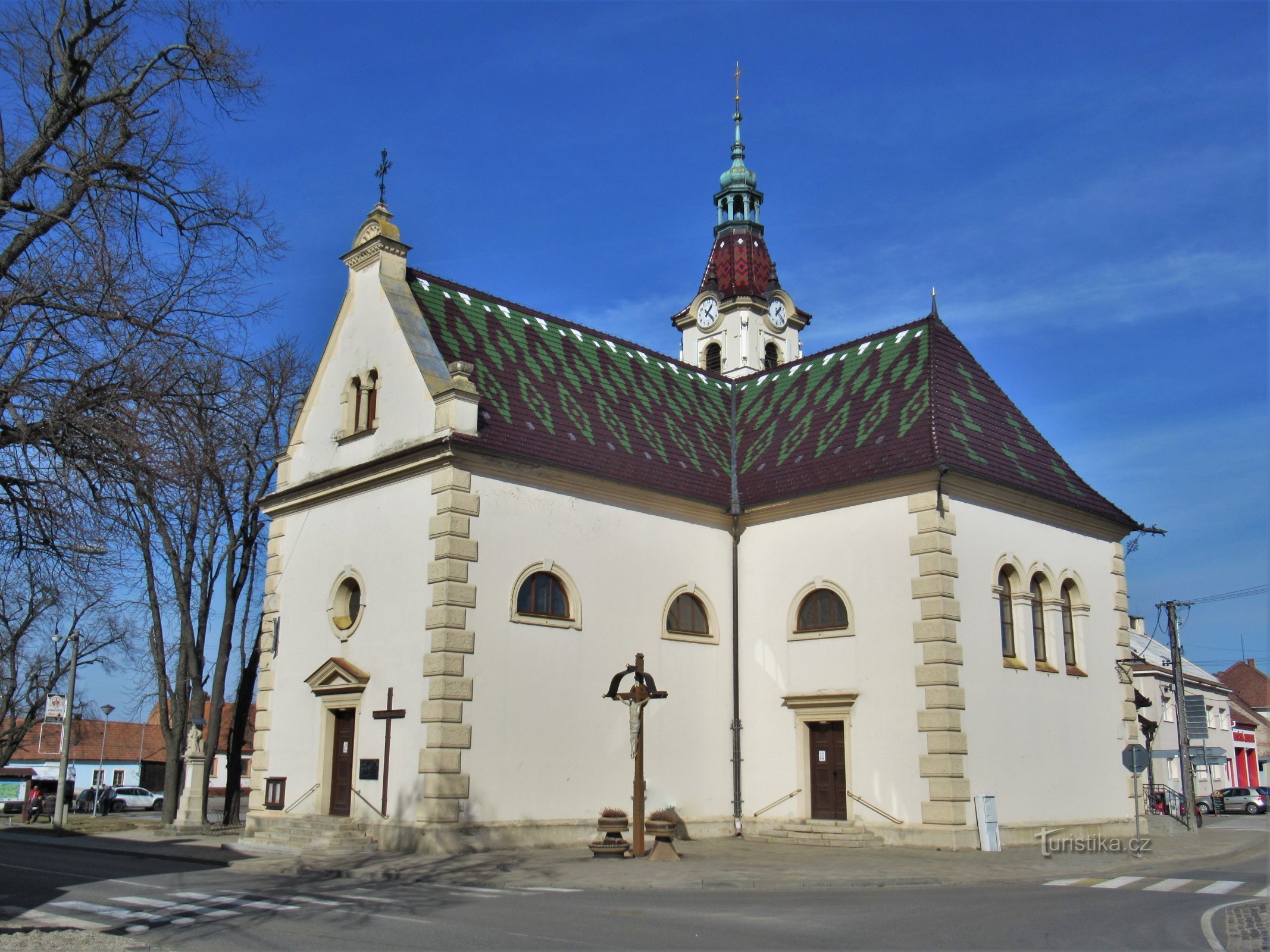 Lanžhot - Igreja da Ascensão de St. Crise