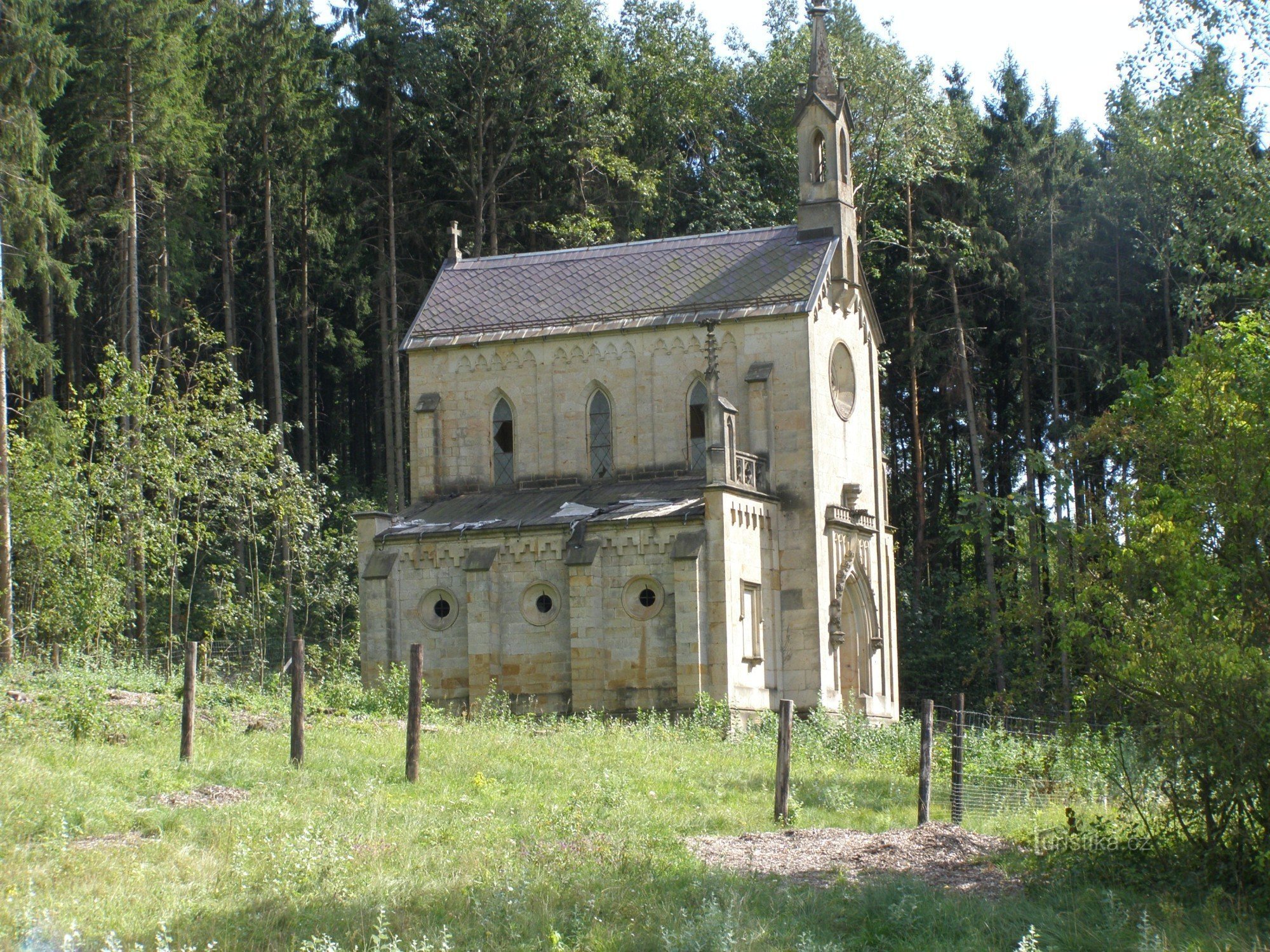 Lanžov - chapelle