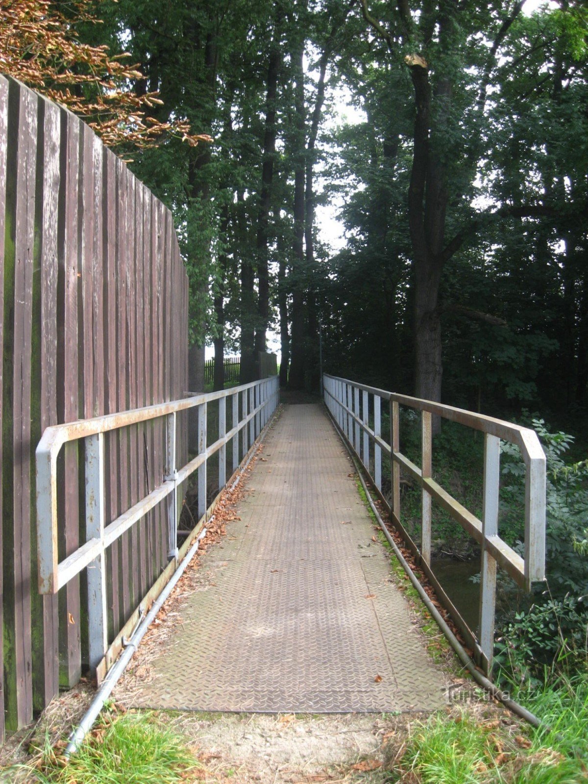 Footbridge in Bojmany