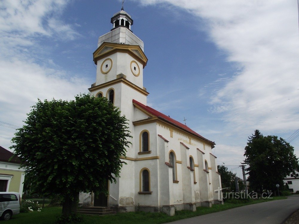 Lazce (Troubelice) - capilla de St. Floriana