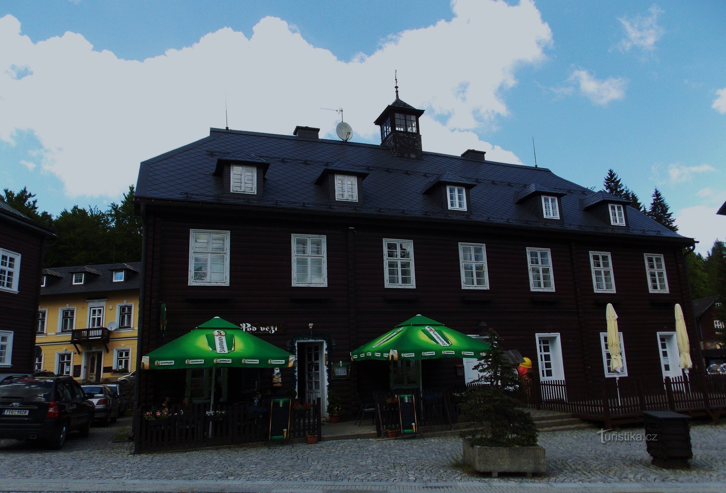 Kylpylätalo Pod Věží Karlová Studánkassa