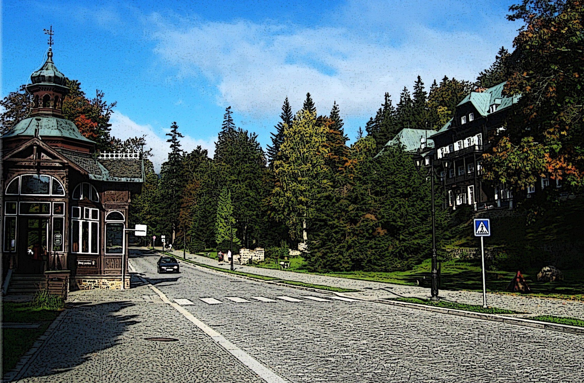 Khách sạn spa Slezský dům ở Karlov Studánek