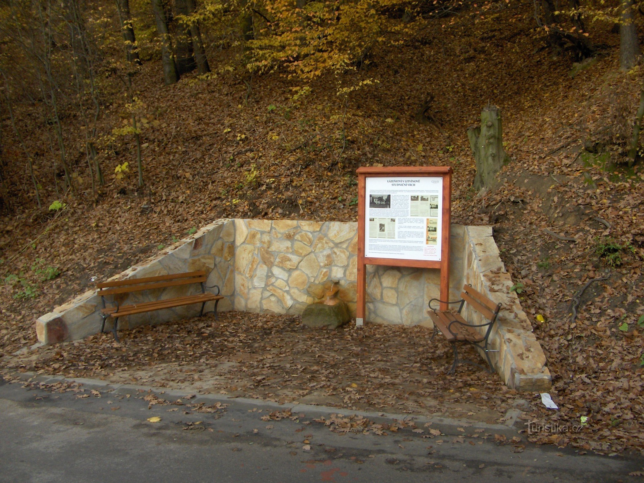 Manantial balneario en Litvínov