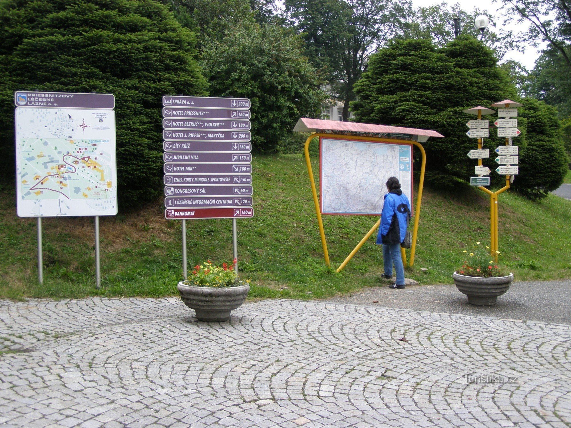 Spa Jeseník - a principal placa turística