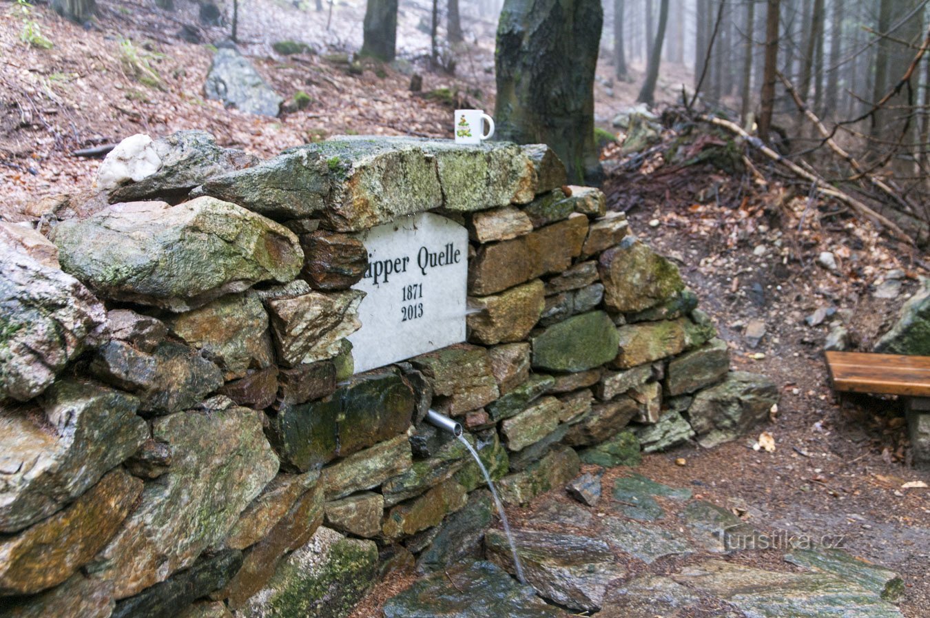 Spa Jeseník - Source de l'éventreur, Ripper Quelle