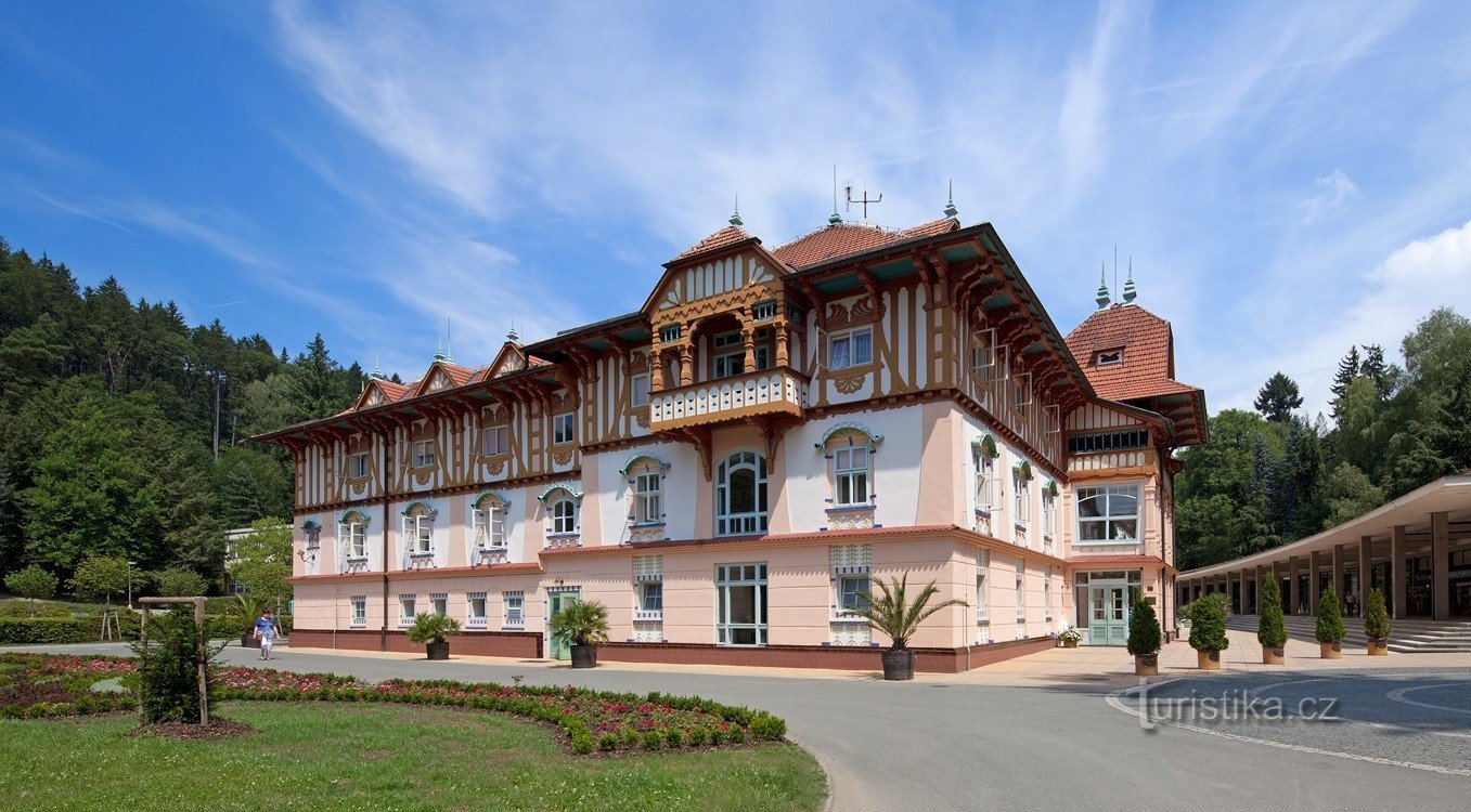 9 Slovak clients visited the Luhačovice Spa in 1500 months