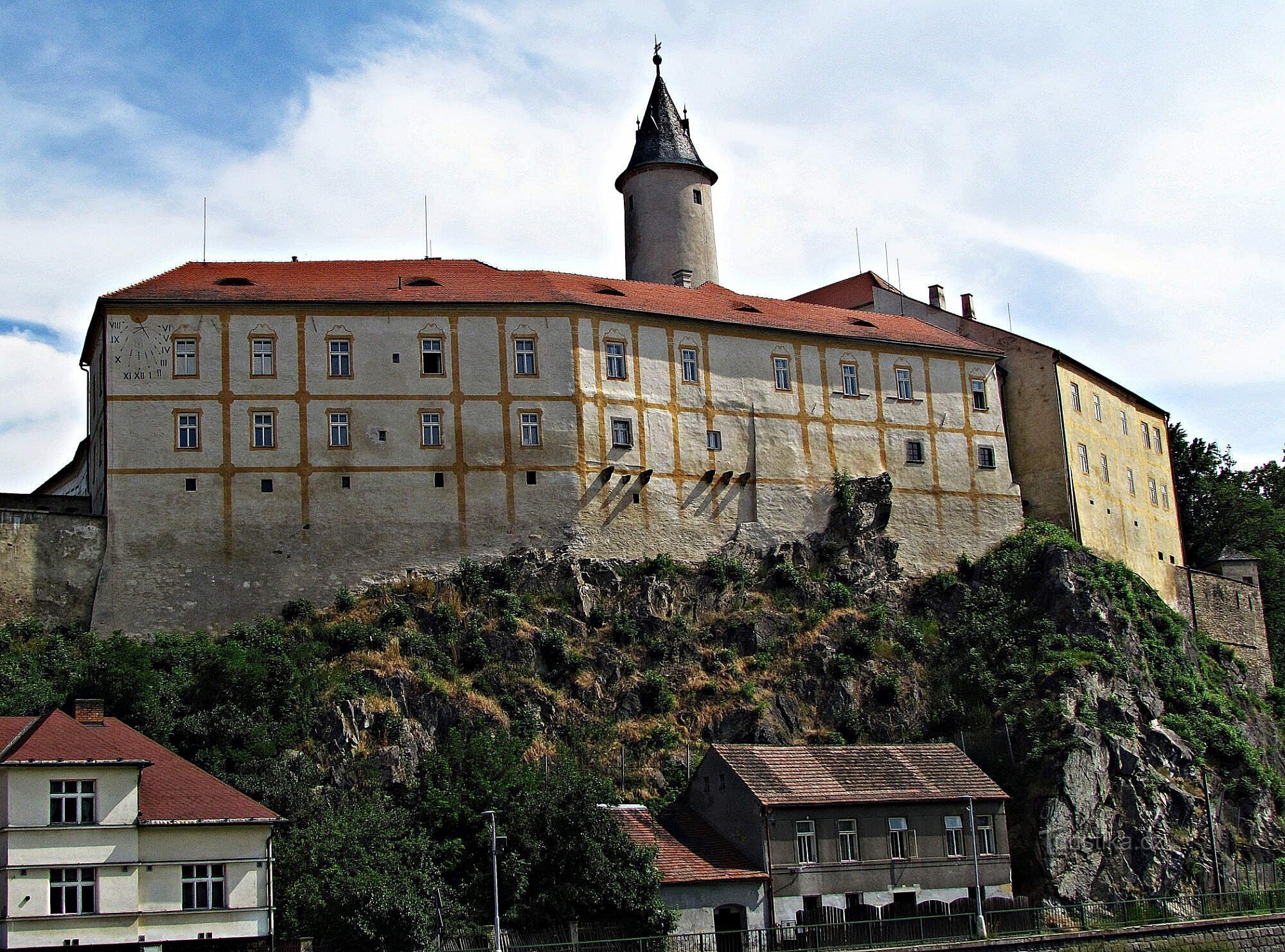 Ledeč - nasip za razgledavanje