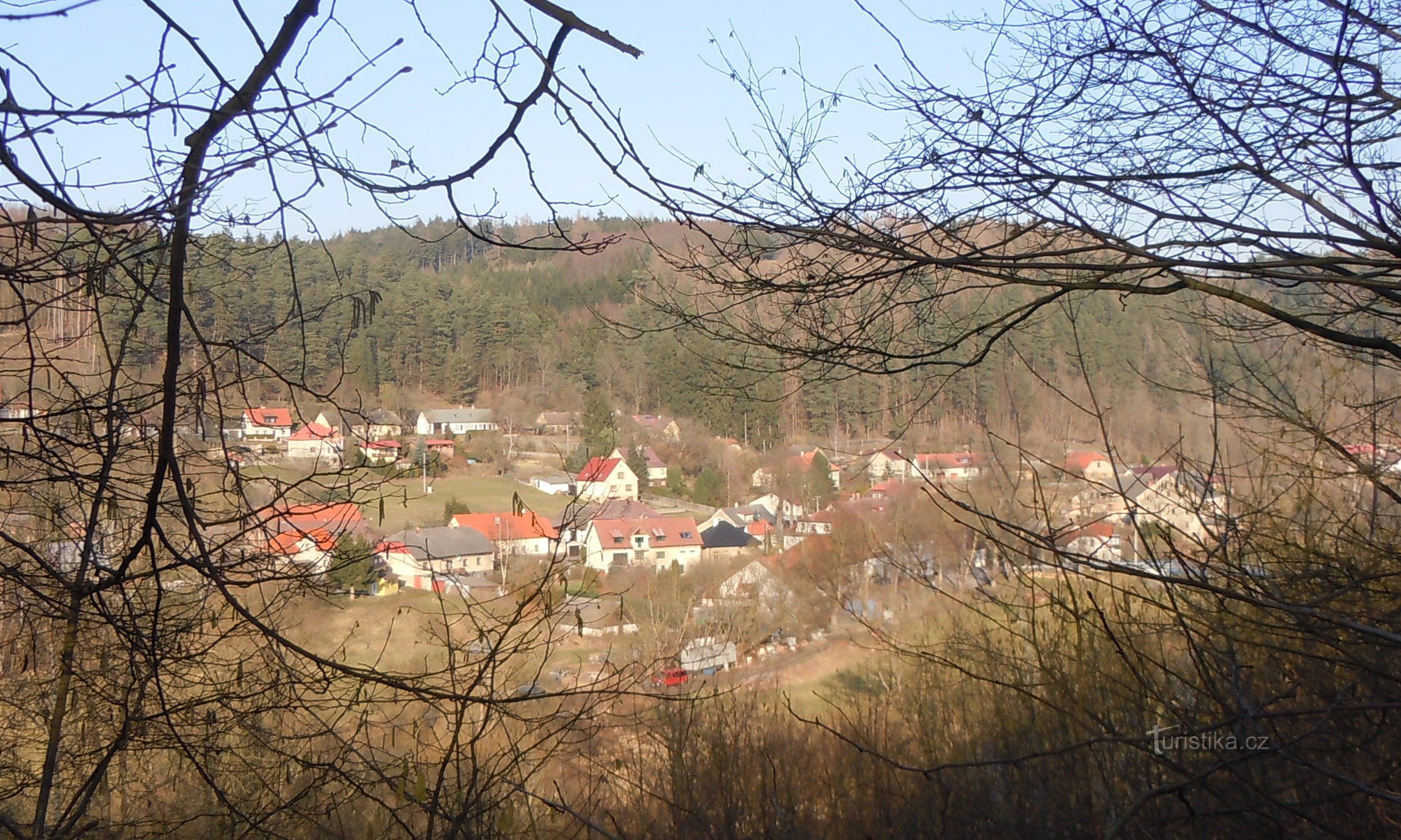 Ledečko - sat de cabane de vacanță