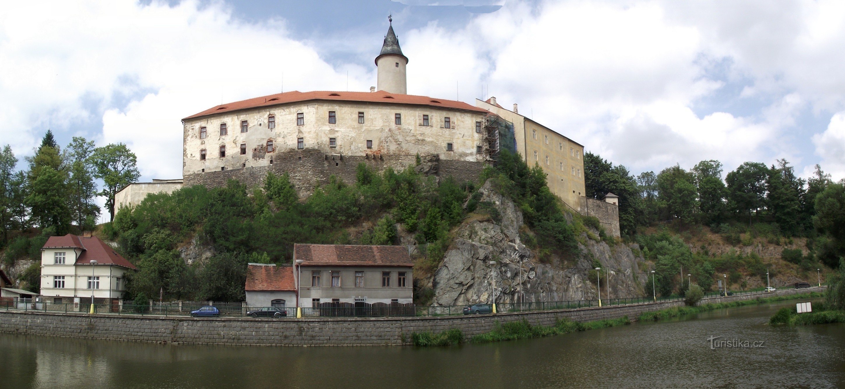 Zamek Ledeč panoramiczny