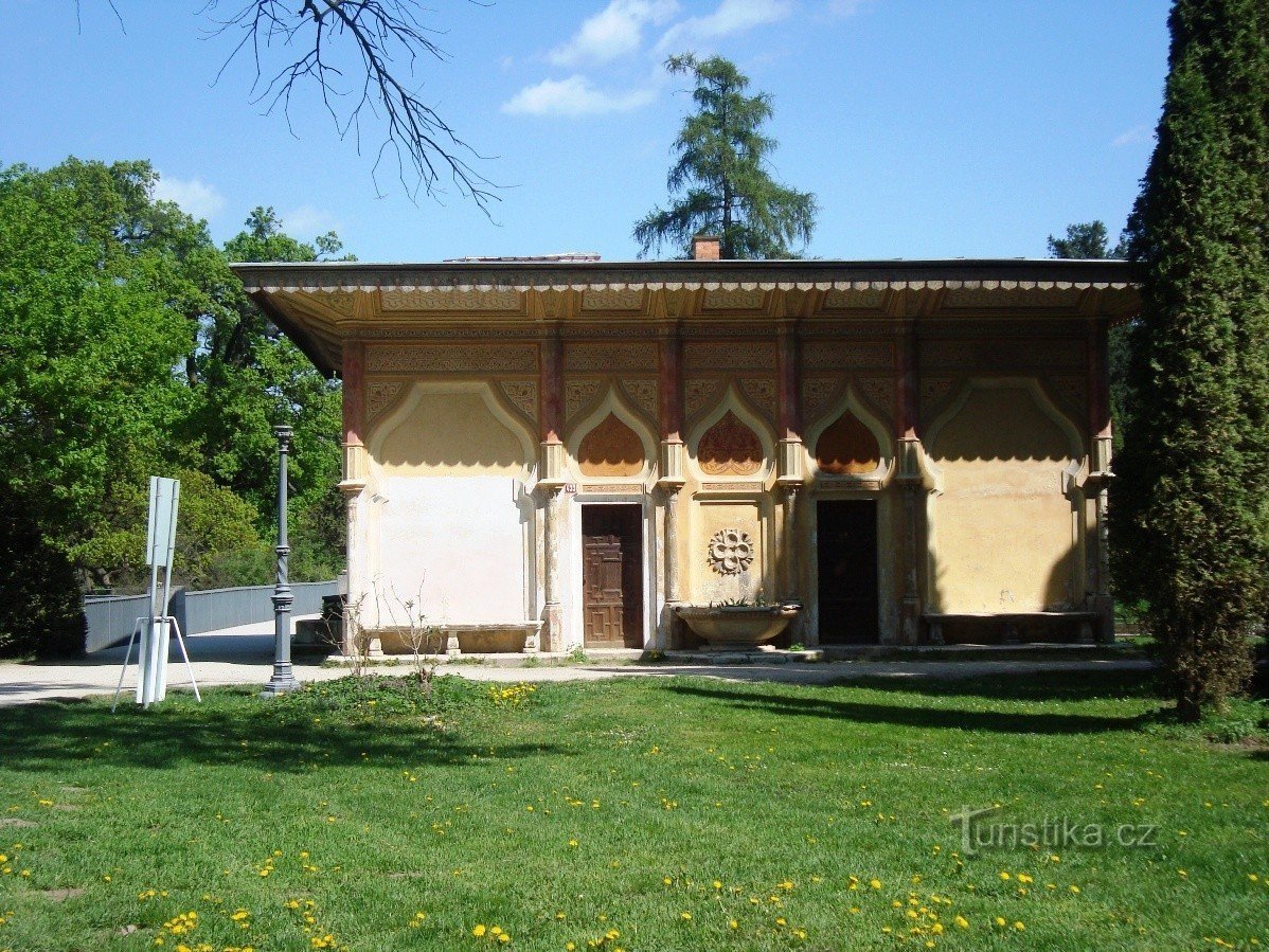 Lednice-Casa del agua de Maurská-Foto: Ulrych Mir.