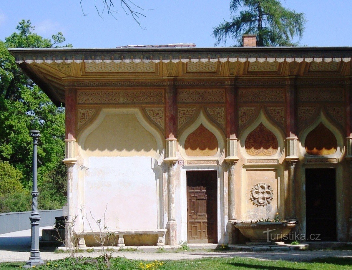 Lednice-Casa del agua de Maurská-Foto: Ulrych Mir.