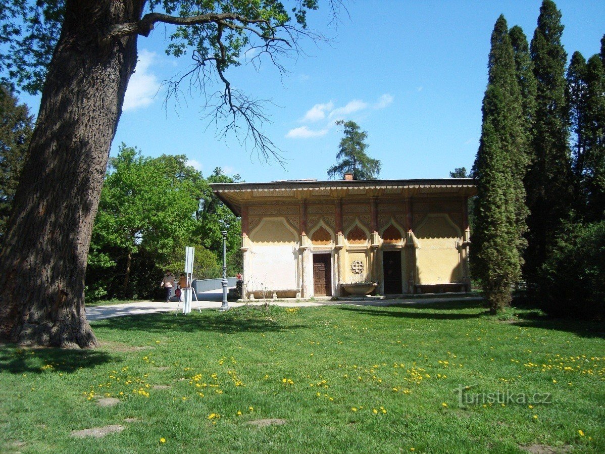 Casa de apă Lednice-Maurská-Foto: Ulrych Mir.